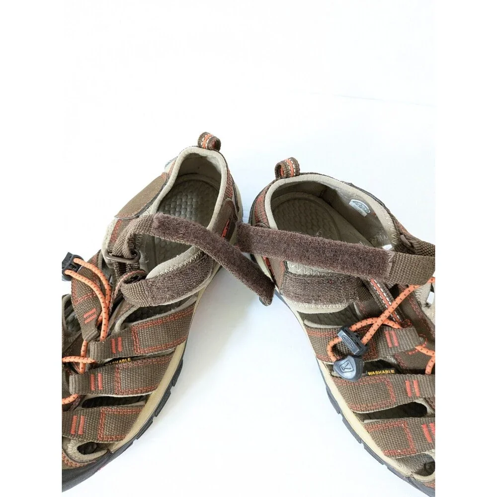 Keen Newport H2 Sandal Youth 6/38 Womens 7.5 Brown Waterproof Hiking Water Shoes